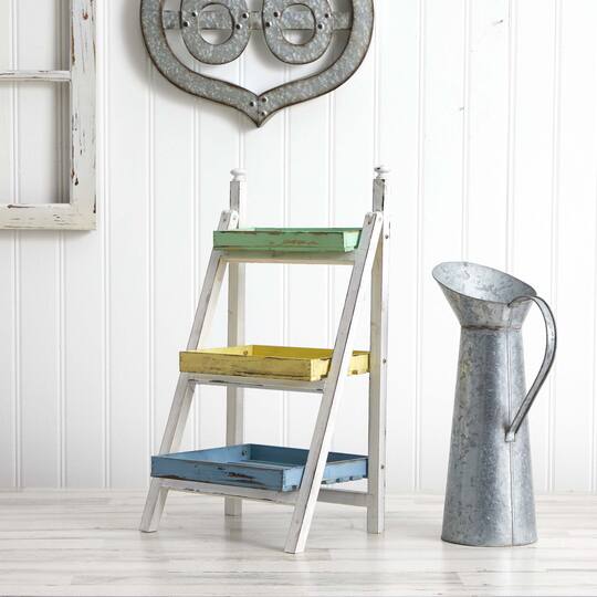 2ft. Farmhouse Decorative Plant Display Stand